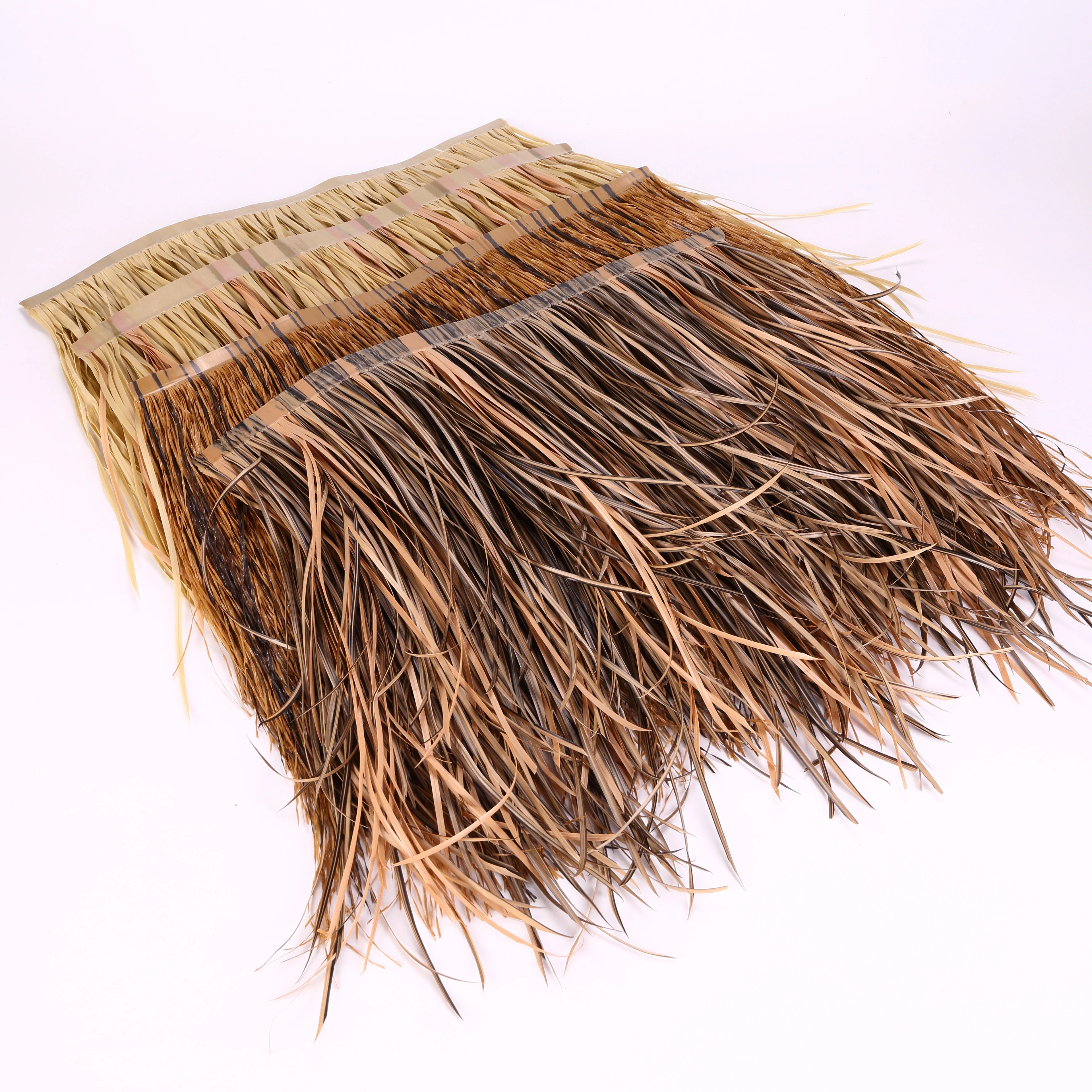 Leisure Thatch(Hk)CoLimited  Tropical Luau Decoration Plasticreal Raffia Deck Fringe Garland Tiki Bar Paja Roof
