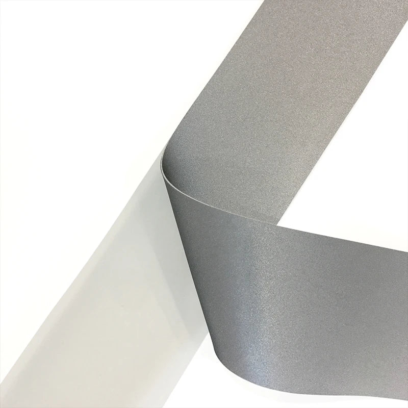 Factory Offer Double Sided Reflective Material Spandex Reflective Fabric Tape Reflective Band