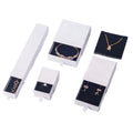 Women Girl Wholesale Custom Portable Jewelry Case Jewelry Box Ring Earring Necklace Travel Fashion Paper  Drawer Box Logo