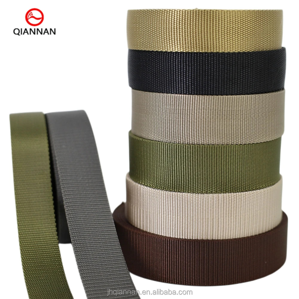 The Manufacturer Directly Supplies 38mm Wide Thickened High-Quality Webbing for Belt and  Binding StrapAccessories