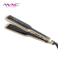 MAC Wholesale Professional Customization Gold Flat Iron Ceramic Best Hair Straightener Tool for Salon