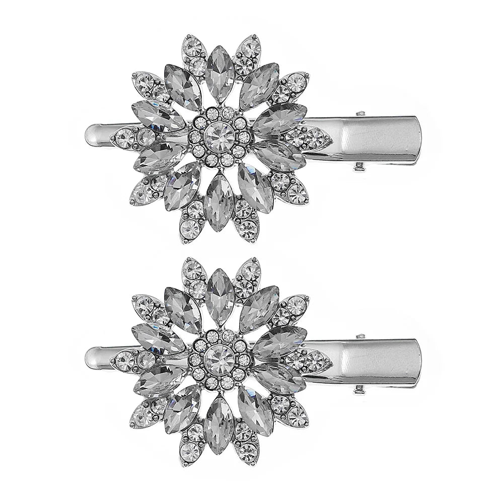 Factory Wedding Bridal Jewelry Pearl Rhinestone Hair Clip Accessories Hair Clip Design for Women