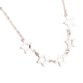 Factory Wholesale Silver Star Necklace for Women New Fashionable Necklace Jewelry
