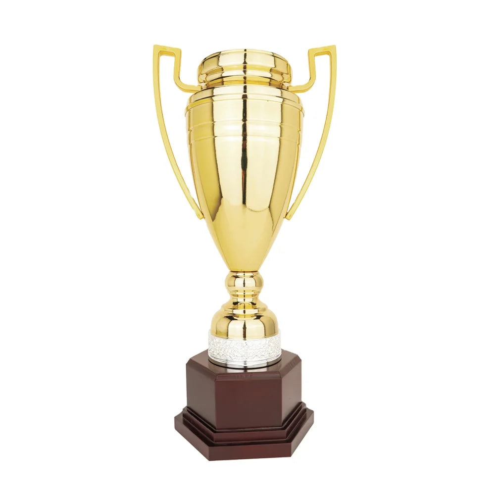 Elor 2024 New Premium Design Golden Trophies and Awards With Crystal Decoration AAW25150 ABC Different Size Options