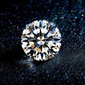 Wholesale 1 Carat D Color VVS Loose Moissanite Round Brilliant Cut Stone for Custom Wedding Rings and Fashion Jewelry Making