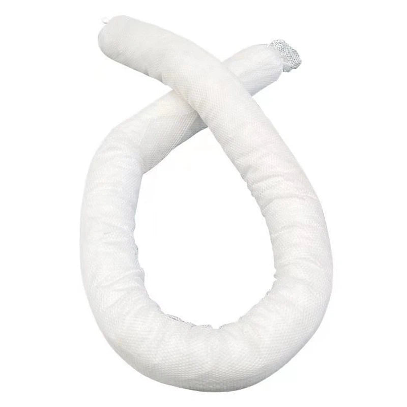 Oilspillpro Rapid Absorption White Oil Absorbent Boom Environmental Product for Ocean Use Model OOA-B20060