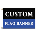 Sunshine Custom Logo 3X5 Ft Double Single Sided Digital Printed Large Printer Banners Flags With Eyelet for Business