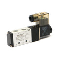YXPC Custom Full Metal Medium Temperature 1.0Mpa 12v 24 Volt 4v210-08 Magnetic Control 5/2 Pneumatic Air Solenoid Valve