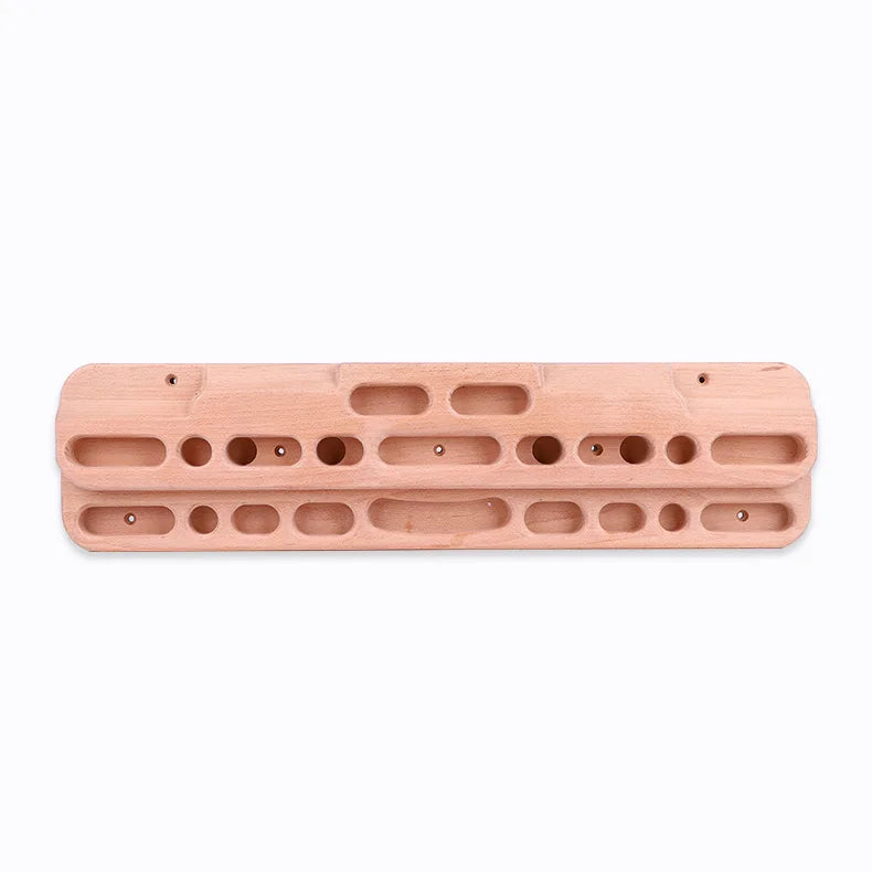 Zeyisy Customized Indoor Home Climbing Wall Training Wooden Hangboard for Finger Strength Exercise