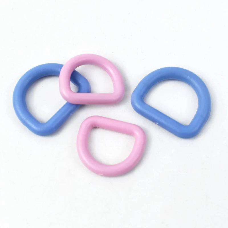 Deepeel KY325 25mm Bag Accessories Bag Strap D Buckle Clasp Plastic Metal D Ring
