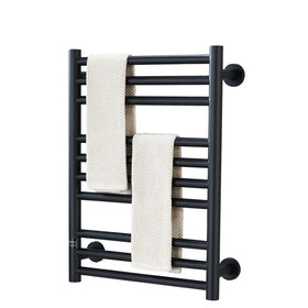 Waterproof 10 Bars Stainless Steel Electric Heated Towel Rack Wall Mounted Towel Warmer Rail Bathroom Towel Heater