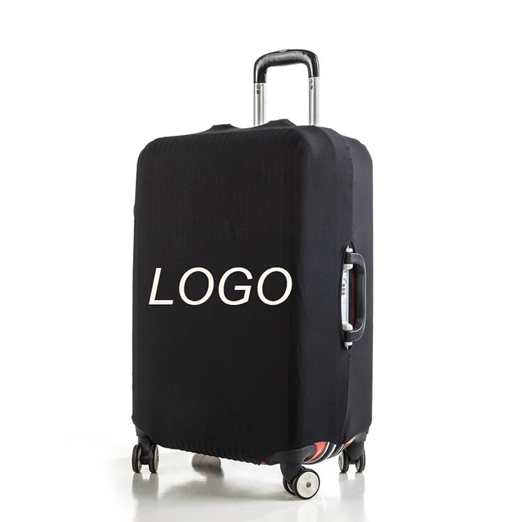Beautiful Travel Solid Spandex Polyester Luggage Four Sizes Suitcase Protector Custom Luggage Cover