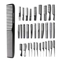 Beauty Salon Pro Tools Professional Hairdressing Comb Anti Static Carbon Fiber Plastic Hair Styling Comb