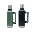 Outdoor Portable Large Capacity High Vacuum Thermos Double Wall Stainless Steel Vacuum Flsak Insulated Travel Jug Thermal Bottle