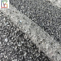 Luxury Beaded Lace Sparkli Bridal Rhinestones Sequins Tulle and Party Dress Embroidery Rhinestone Crystal Beads Heavy Fabric