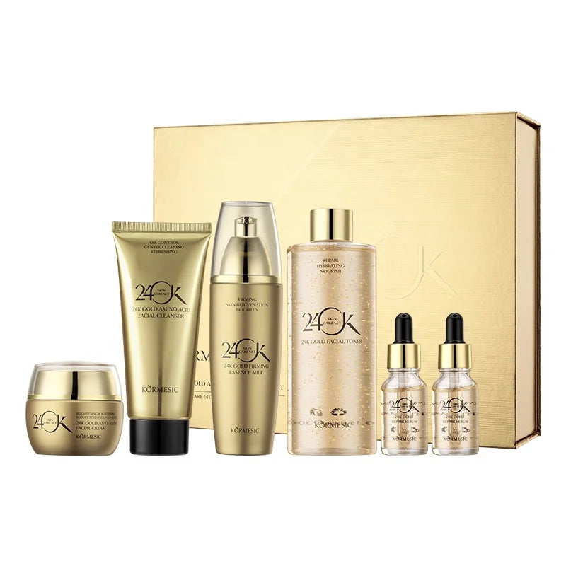 Hot Selling Private Label Hydrating Lightening Moisturizer Cosmetics Set Best Skin Care Sets