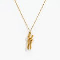 Joolim Stylish 18k Pvd Tarnish Free Waterproof  Removable Figure  Hug Couple Stainless Steel  Pendant Necklace Gifts