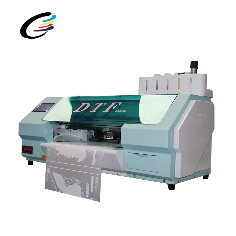 FCOLOR Hot Sale CMYK White DTF Printer with Epson XP600 Printhead DTF Heat Transfer Printing