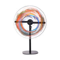 Ultra Clear Round 3D Hologram Fan Desktop LED Display Screen Full Color Advertising Equipment Transparent Holographic Display