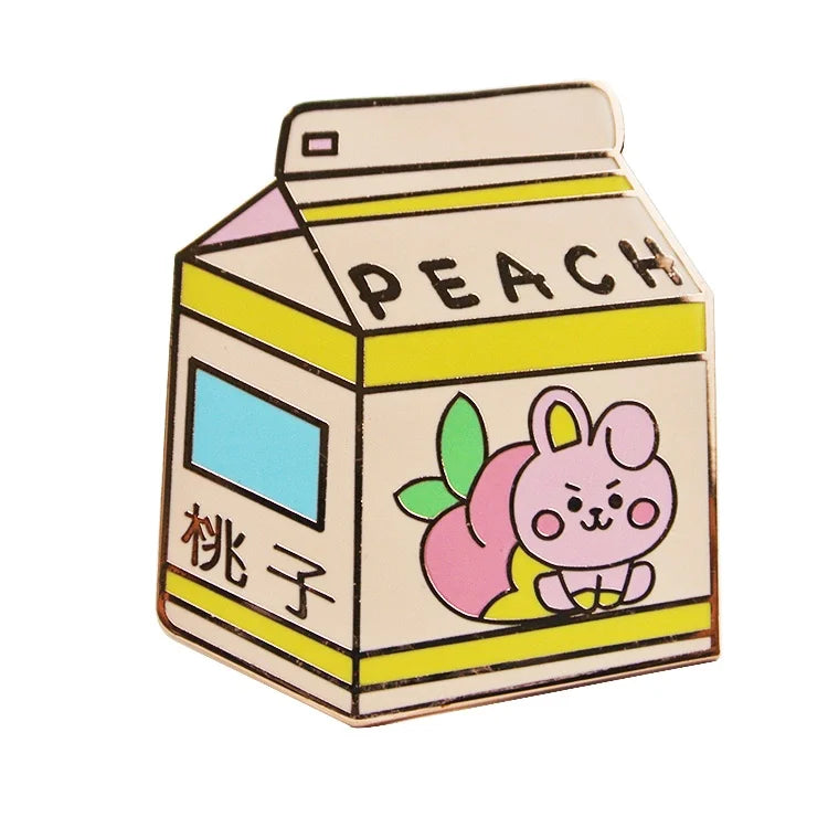 China Metal Bulk Custom Fashion Hard Enamel Decorative Lapel One Piece Kawaii Boba Travel Pins Inspiration