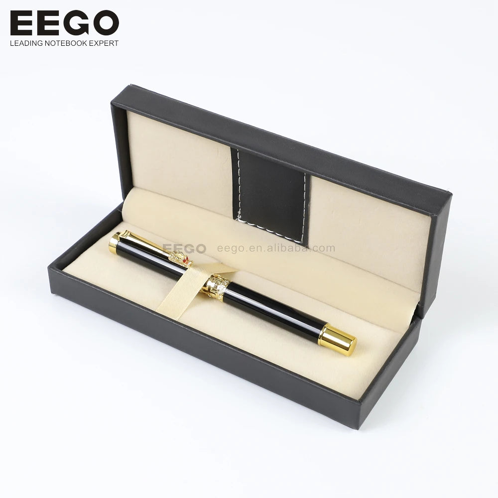 Manufacturer Luxury Beautiful Custom Printed Elegant Personal Logo Metal Ballpoint Gift Gel Pen With Box