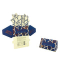 Custom Self-Assembly Rectangle Rigid Boxes Matt Lamination Art Paper 14*9*9cm Handle for Recyclable Chocolate/Candy Packaging