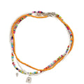 Bohemian Personality Color Seed Bead Flower and Star Necklace