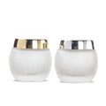 Luxury 100g Glass Cream Jar Cosmetic Face Cream Glass Packing Bottle