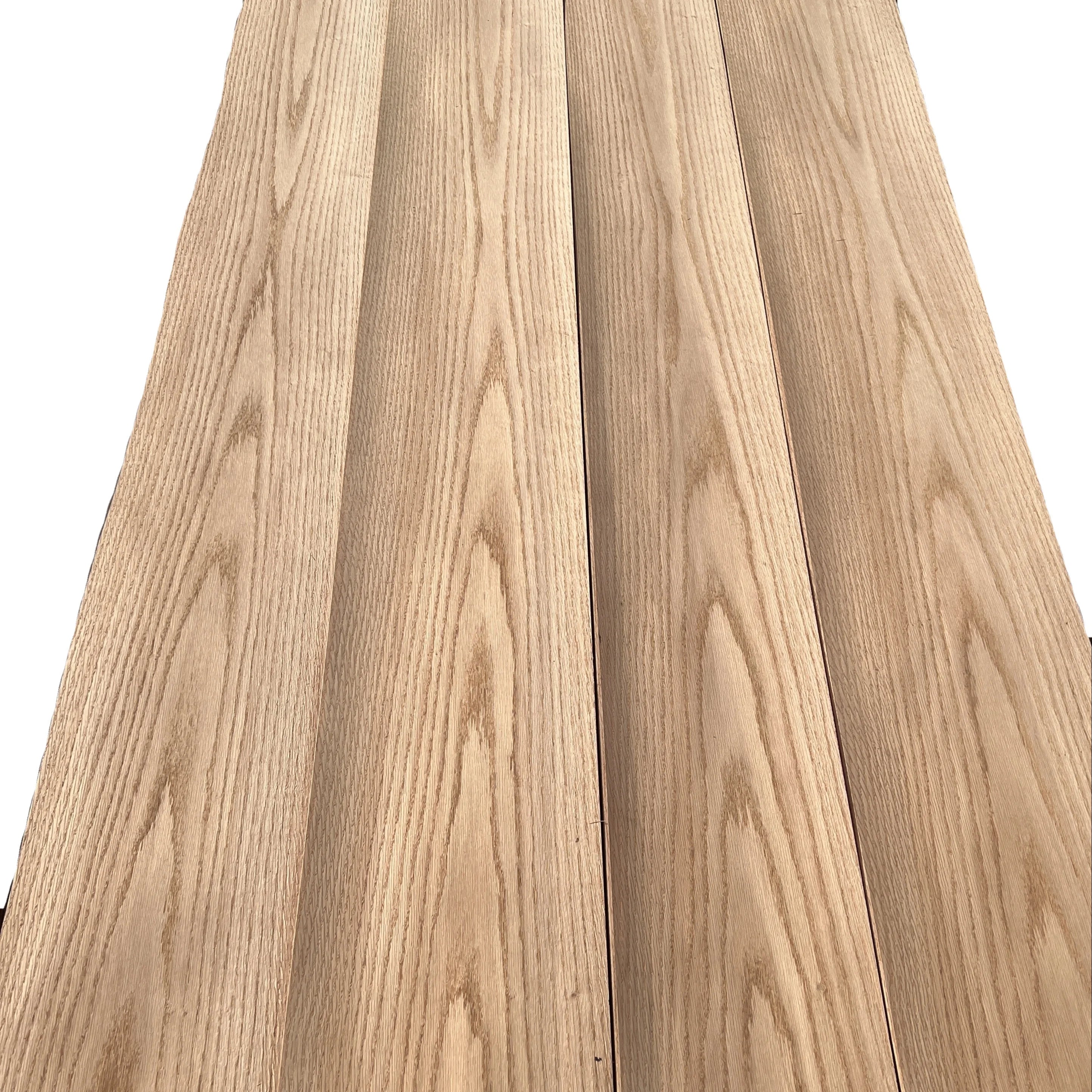 Factory Price Natural Red Oak Veneer 0.5mm North American Red Oak Veneer Furniture Plywood MDF Decorative Veneer
