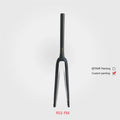 Custom NH Carbon Fiber & Titanium F03 Lightweight 360g Road Bike 700C Cruisers BMX Flat Disc Brake Suspension Racing Fork MegaBDM