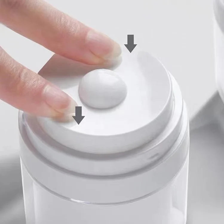 Personal Care Acrylic Bottle 15ml 30ml 50ml 100ml Cosmetic Cream Airless Pump Jars Small