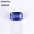 Starsgem Lab Grown Sapphire Jewelry Fancy Color Emerald Cut 1.5CT Loose Gemstone Wholesales Gemstone