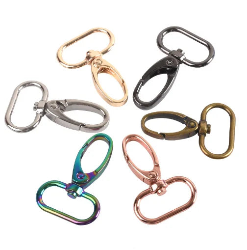 1 Inch Metal Webbing Spring Snap Buckle Swivel Snap Dog Buckle for Bag/Handbags/Straps
