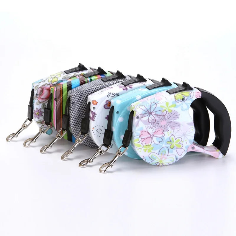 Durable Automatic Retractable Dog Leash Modern Pet Collar for Walking & Running Cat & Dog Leads Extendable Pet Products
