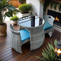 Outdoor Tables Wood Modern Rustic Rattan Garden Furniture Set Industrial Restaurant Outdoor Wicker Couch Foldable Outdoor Tables