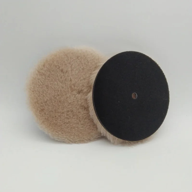 7 Inch Car Beauty Factory Selling Wool Durable Wool Polishing Pad Buffing Pads