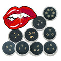 Gold Tooth Gems Kit for Teeth Whitening Strips Beauty Jewelry Decoration After Teeth Whitening
