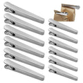 430 Stainless Steel Bag Clips Wholesale Bulk Food Seal Clamp Heavy Duty Kitchen Sealing Tools for Bakery Restaurant Supply
