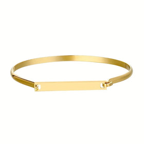 Personalized Customized Bracelets Engrave Name Bracelet Cuff Bangle Stainless Steel Engrave Bangles Cuff Bangle for Women