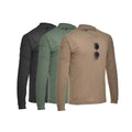 Stock Men's Breathable T Shirt Sport Long Sleeve Tactical Shirt Tactical Outdoor Hunting Hiking Shirt