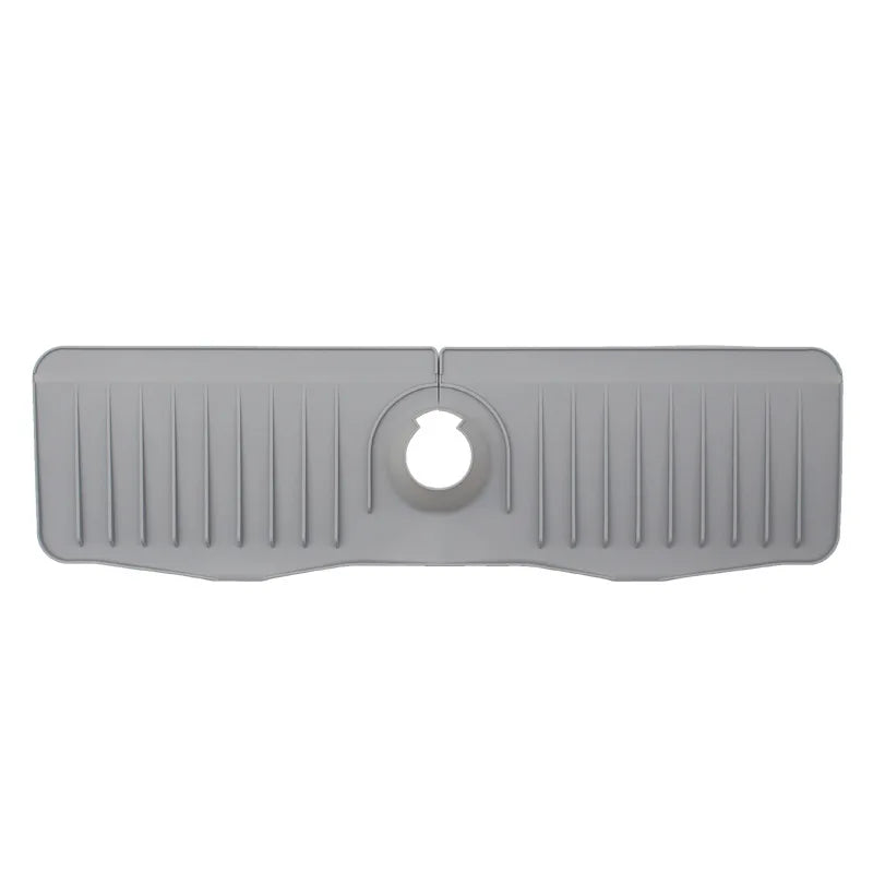 Kitchen Sink Splash Guard Silicone Faucet Mat Faucet Rack for Kitchen Sink Faucet Absorbent Mat Bathroom Water Sink Mat