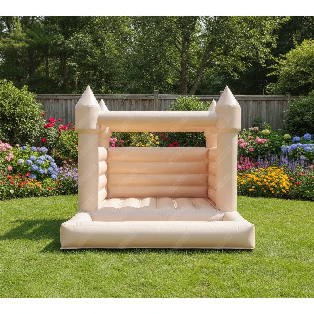 Kids White Inflatable Castle Toddler Bounce House Ball Pit Bounce House Jumping Castle Bouncing Castle With Ball Pool