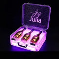 Customizable Transparent Acrylic VIP for LED Luminous Display Box Portable Presenter Rack for Party Fashion Ice Rock
