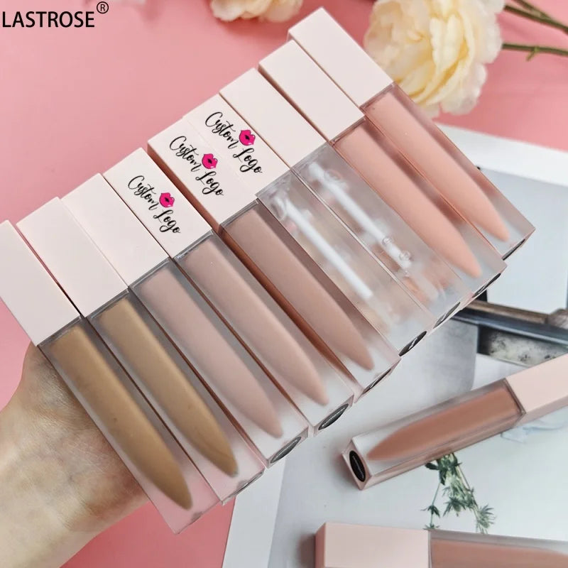 Lip Gloss Tube Matte Frosted Liquid Lipstick Fast Delivery Lip Gloss Non-sticky Cup Matte Lipstick
