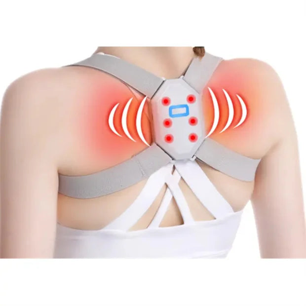 New Design Adjustable Upper Back Electronic Smart Posture Corrector for Lower Back Pain Relief