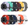 Official 22mm Rubber/Silicone Strap for for Watch 4 Quick Release Replacement Band Durable