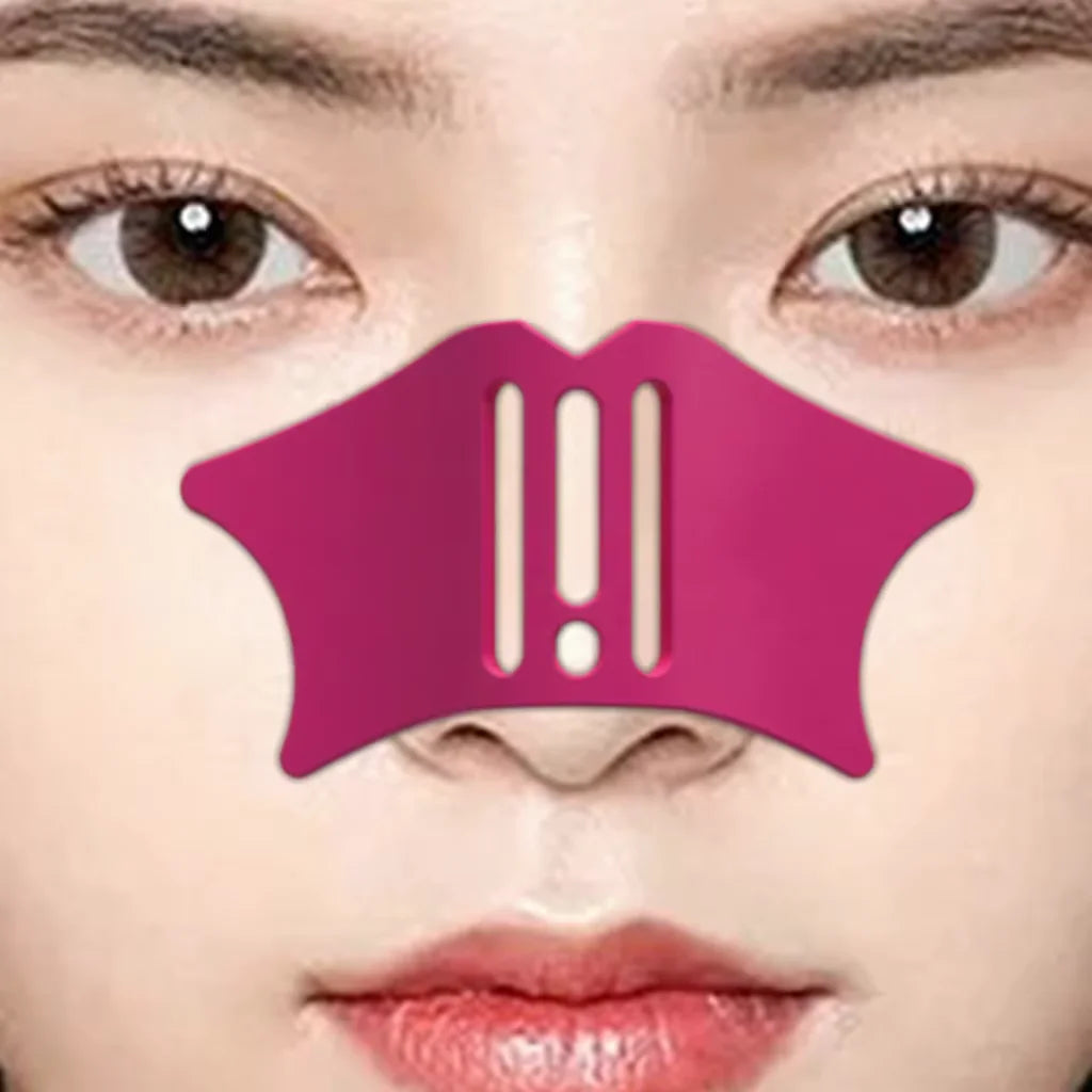 Silicone Face Make up Stencils Nose Eyebrow Cheekbone Contour Stencils for Various Face Shapes Eyeliner Helper