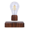 High-Tech Modern Fashionable Innovative Mid-Air Spinning Table Magnetic Levitating Floating Warm Yellow LED Light Bulb MegaBDM