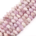 Wholesale 6*11mm Natural Irregular Kunzite Purple Spodumene Stone Beads Loose for Jewelry Making