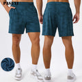 PASUXI Summer New Mens Fashion Trend Jogger Shorts Quick Drying Sports Fitness Running Printed Casual Shorts